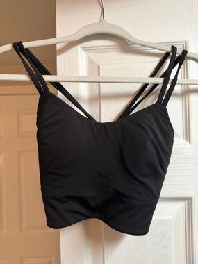 Black Lululemon Sports Bra Like a Cloud Size 8